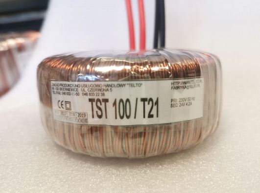 Transformator toroidalny sieciowy TST  100/T021 230/24V 4.2A